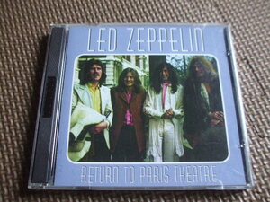 LED ZEPPELIN レッド・ツェッペリン RETURN TO PARIS THEATRE　BBC ZEP 