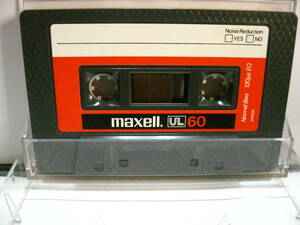 使用済み　中古　　カセットテープ　 日立Maxell　UL60　Type1 ノーマル　60分　1本　爪あり　No321