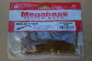 【Megabass】INCH-ZIC　4.1inch 09.SPARKLING WINE【新品】