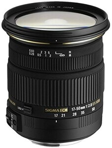 SIGMA 標準ズームレンズ 17-50mm F2.8 EX DC OS HSM ニコン用 APS-C専用 58