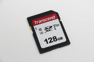 128GB SDXCカード Transcend V30 