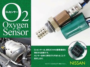 【即決】O2センサー ニッサン車用 バサラ JTU30 JTNU30 H13.8～ 対応純正品番 22690-8H001 22690-8J001