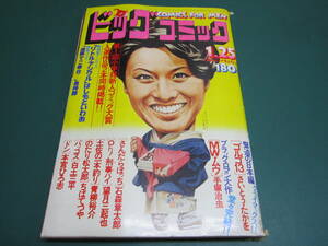 ビッグコミック 表紙・栗原小巻 手塚治虫・MW最終回 小学館新人コミック大賞（はしもといわお 島持勝） 青柳裕介 白土三平