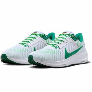 NIKE ナイキ AIR ZOOM ペガサス 40 プレミアム FJ0329-100 白緑 28cm.