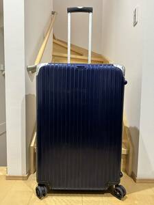 RIMOWA リモワ LIMBO リンボ スーツケース 4輪 マルチホイール TSAロック 仕切り付き ブルー 891.77 98L