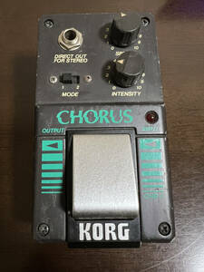 KORG CHR-1 CHORUS　コルグコーラス　コンパクトエフェクター　ジャパンビンテージ