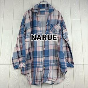 NARUE サイズ40(L) ネルシャツ　レディース　高品質