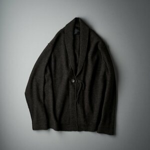 定価46200円 新品 Nahyat 7G MERINO WOOL KNIT CARDIGAN メリノウール アルパカ ショールカラー ニット カーディガン n-062-116 ナヤット