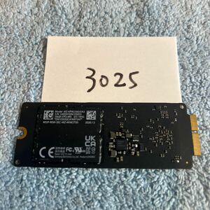 Apple純正SSD 256GB/SAMSUNG/ MZ-KPW2560/0A3 (3025）