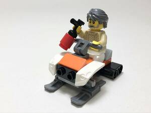 【新品未使用】レゴ　LEGO　ミニフィグ　スノーモービル　ダンディー