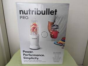 【送料割安】【未使用品】 nutribullet PRO ニュートリブレット PRO900 マットホワイト ハイパワーミキサー