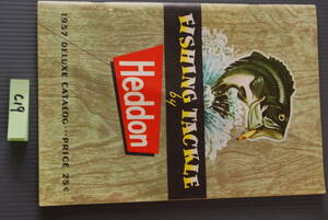 へドン　オールドカタログ　、HEDDON CATALOG 1957
