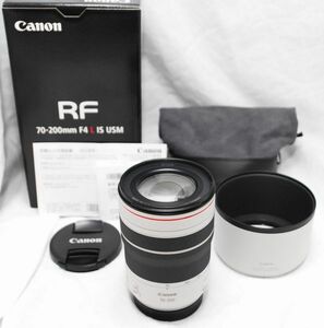 【新品・メーカー保証書 付属品完備】Canon キヤノン RF 70-200mm F4 L IS USM