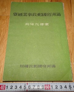 rarebookkyoto H386　満洲　帝国　郵政事業概要　1943　年　郵政総局　清末　上海　愛新覚羅　石仏　青銅器　拓本　端方