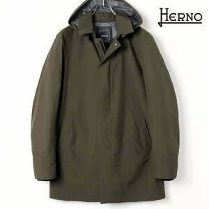 ◆【HERNO(ヘルノ)/春夏/GORE-TEX PACLITEフード付きカーコート(IM038UL/Laminar)】[hrn2450011-50]