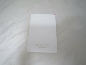 GUCCI perfum シート 紙 [gyf