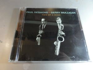 PAUL DESMOND GERRY MULLIGAN ポール・デズモンド ジェリー・マリガン TWO OF MIND Victor Jazz