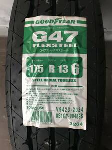 新品処分 175R13 6PR グッドイヤー G47 FELXSTEEL 夏タイヤ 4本セット 2018年製(2FY004)⑪