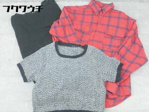 ◇ MOUSSY EMODA SLY まとめ 3点 サイズM&F ワンピース シャツ レディース