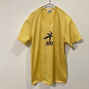 ハイ スポーツギア HAI SPORTS GEAR 半袖Tシャツ イエロー Mサイズ ISSEY MIYAKE