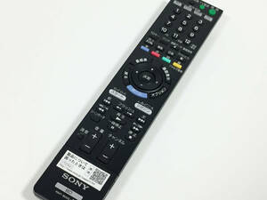 ◎ SONY ソニー ブルーレイレコーダーBD用 ブルーレイ リモコン RTM-B005J 赤外線チェック済み 目立つ傷/汚なし 薄い傷全体的にあり