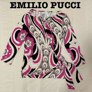 EMILIO PUCCI エミリオプッチ カシュクール リボン トップス