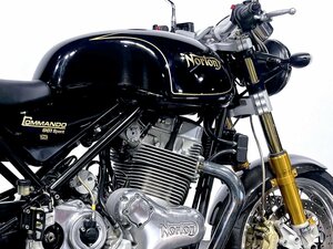 希少ハンドメイドモデル Norton COMMANDO 961 SPORT [2015] 低走行5,573mile 人気のBlack&Gold 動画有 全国通販可 3.9％低金利ローン150回