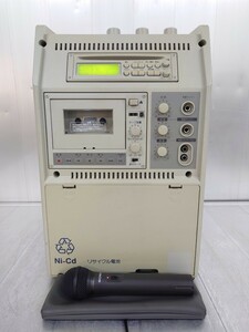 TOA ワイヤレスアンプ WA-1712CD ワイヤレスマイク SONY WRT-804 動作確認済み