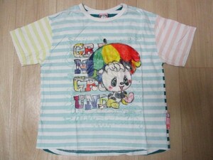 グラグラ・可愛いボーダー半袖Tシャツ☆サイズ１４０㎝