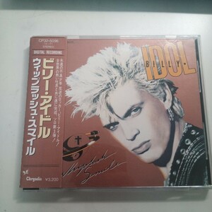 【送料無料】ビリー・アイドル／ウィップラッシュ・スマイル CP32-5096 国内盤CD 1A1 Billy Idol