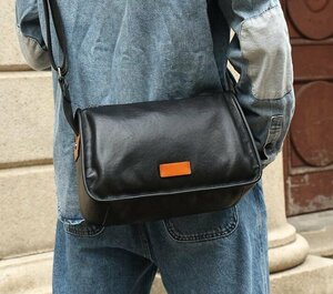 新入荷 メッセンジャーバッグ メンズ ショルダーバッグ 斜めがけ バッグ 牛革 iPadの収納可能 革 縦型 通学 通勤 ビジネスバッグ