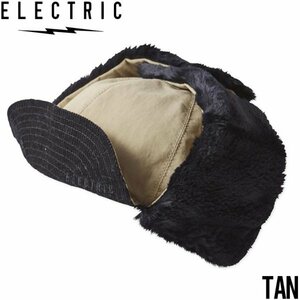 【送料無料】帽子 耳当て付きキャップ イヤーフラップ ELECTRIC エレクトリック BOMBER CAP E24F22 日本代理店正規品 TAN