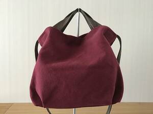 布製ショルダートートバッグ：日本製