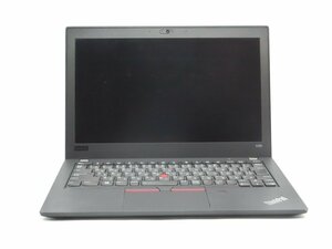 中古Lenovo ThinkPad X280 第8CORE世代I5　　12.5型 ノートパソコン　通電しません　　バッテリー欠品　詳細不明　ジャンク扱い 　