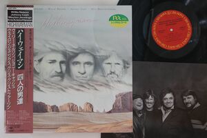 LP Waylon Jennings, Willie Nelson, Johnny Cash, Kris Kristofferson Highwayman 28AP3062 CBS SONY レンタル落ち /00260