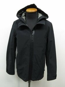 y5443 美品 ROCK BASES/機能性ジャケット/RN-17001/HOODED PARKA/ナイロン/3レイヤー素材（透湿、防水）バイク/サイクリング/アウトドア