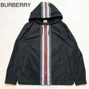 美品 BURBERRY バーバリー 現行 TB柄 ナイロンパーカー