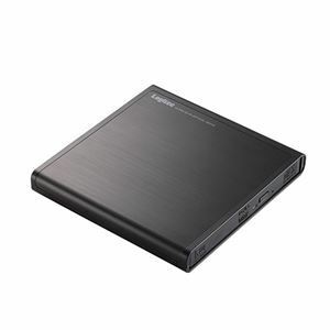 【新品】エレコム DVDドライブ/USB2.0/ブラック LDR-PMJ8U2LBK