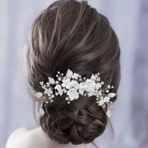 ヘッドドレス ヘアアクセサリー 髪飾り 女の子 ウェディング 和装 ドレス 結婚式 ブライダル 花 和装