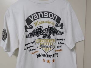 VANSON バンソン　半袖Ｔシャツ　サイズL 　刺繍　ワッペン　/504211782