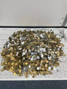 未選別 日本古銭 約15kg 大量 おまとめ 硬貨 日本銭 銅銭 アルミ銭 黄銅貨