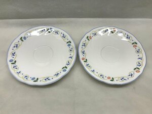 CERAGIO FINE BONE CHINA NIKKO ニッコー ファイン ボーン チャイナ ソーサー×2客　