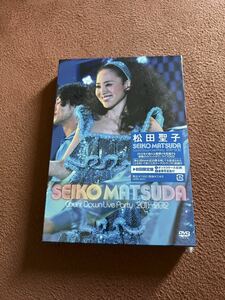 日本国内　正規品　当時物　松田聖子　Seiko Matsuda COUNT DOWN LIVE PARTY 2011-2012(初回限定版) DVD 神田沙也加　SAYAKA 出演　希少