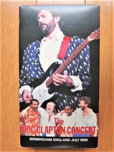【 エリック・クラプトン　コンサート 】ERIC CLAPTON VHSビデオ