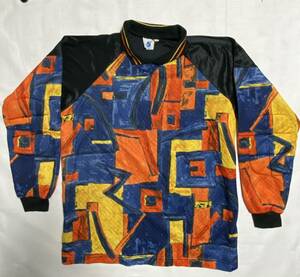 グッドレギュラー　良デザイン　キーパーシャツusa製　サイズ Ｌ　サッカー　ゲームシャツアメリカ古着 OLD 90s