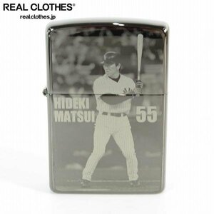 ZIPPO/ジッポー NEWYORK YANKEES/ニューヨークヤンキース 55 MATSUI HIDEKI/松井秀喜 no.0450 04年製 /000