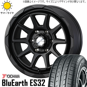 新品 ヤリス スイフト バレーノ 185/55R16 16インチ ヨコハマ ES32 マッドヴァンス 06 6.0J +42 4/100 サマータイヤ ホイール 4本SET