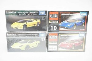 TOMICA トミカ プレミアム 33 ランボルギーニ ガヤルド スーパーレジェーラ / 15 Lamborghini ディアブロ SV など4点セット