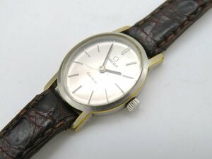 1円■ジャンク■ オメガ ジュネーヴ シルバー 手巻き レディース 腕時計 M41411