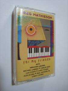 【カセットテープ】 GREG MATHIESON / FOR MY FRIENDS US版 I DON